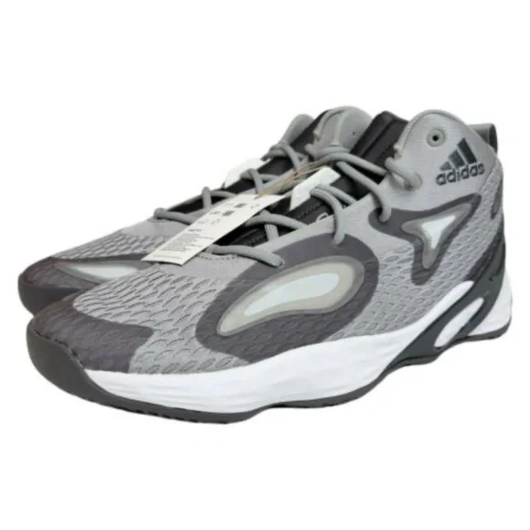 adidas | Shoes | Nib Mens Size 2 Adidas Exhibit A Mid Basketball Shoes Grey  H6873 Gray | Poshmark